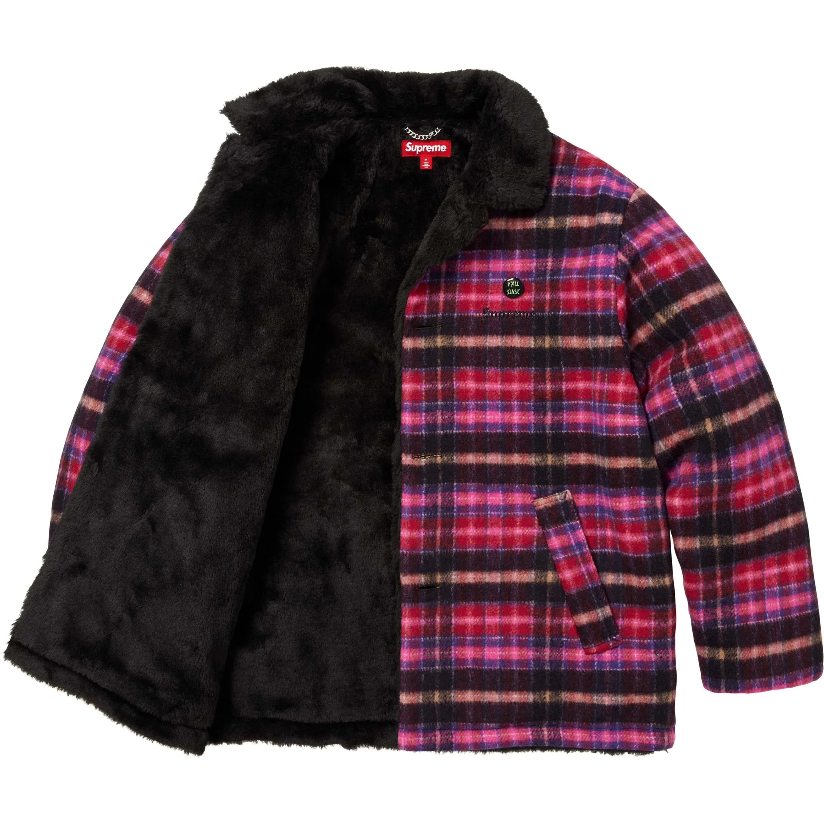 Plaid Car Coat view 2